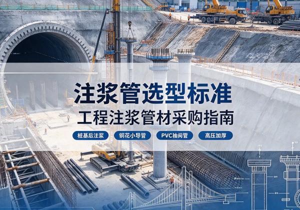 资中注浆管选型标准